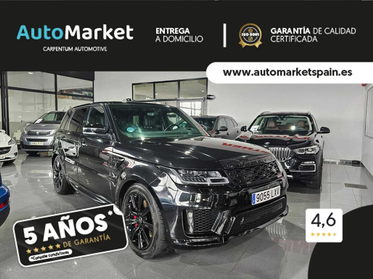 Land-Rover Range Rover Sport P400 HSE FULL OPCIONS - Foto 2