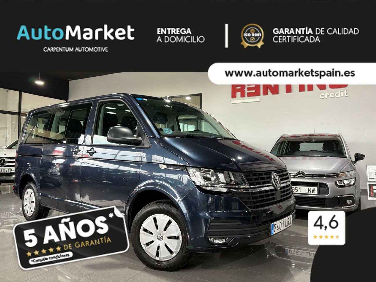 Volkswagen Caravelle CORTA 2.0 TDI 81KW (110CV) BMT CORTA 2.0 TDI 81KW (110CV) BMT - Foto 2