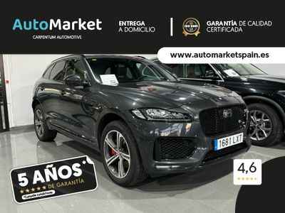 Jaguar F-Pace Jaguar F-Pace 3.0 D S 4WD Aut. 300Hp ... Pano LED-Xenon Navi Sport-Leather Camera KeylessGo Klima PDC 