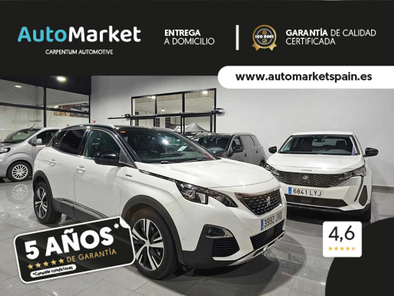 Peugeot partner 2013 diesel  de segunda mano - peugeot 3008 2016 /