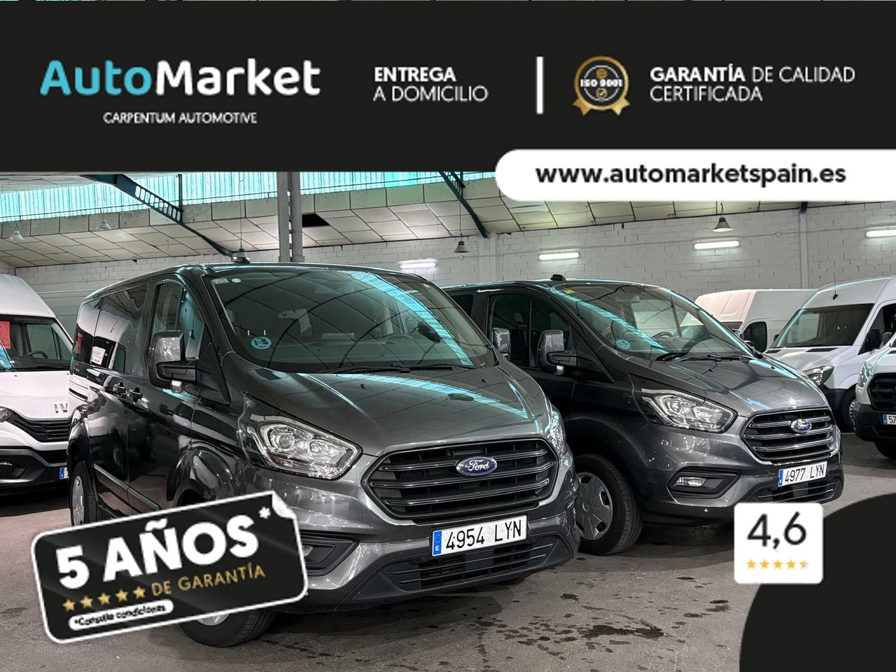 Ford Transit Custom KOMBI 2.0 TDCI 96KW 320 L1 TREND  - Foto 2