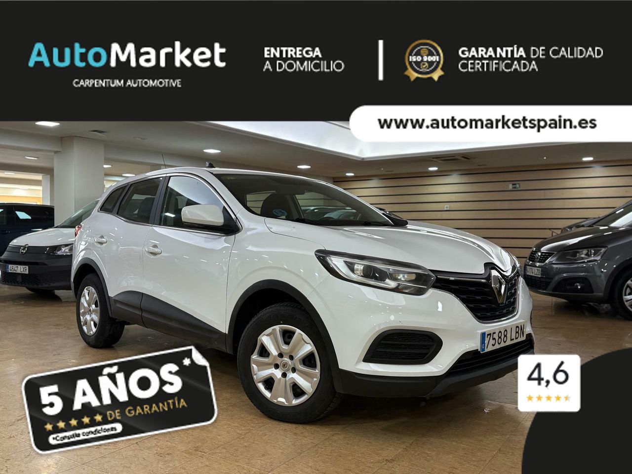 Renault Kadjar Life Tce GPF 103kW (140CV)  - Foto 2