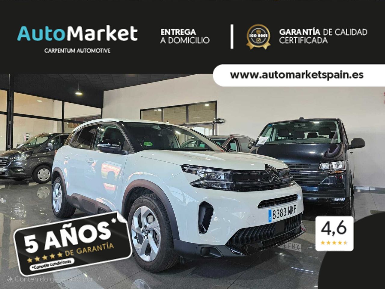 Citroën C5 Aircross PureTech 130cv PLUS MANUAL Gasolina - Foto 2