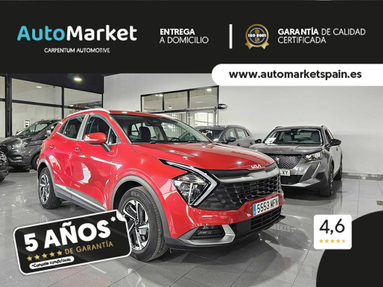 Kia Sportage DRIVH	1.6 T-GDI HEV 171KW (230CV) DRIVE 4X2  - Foto 2