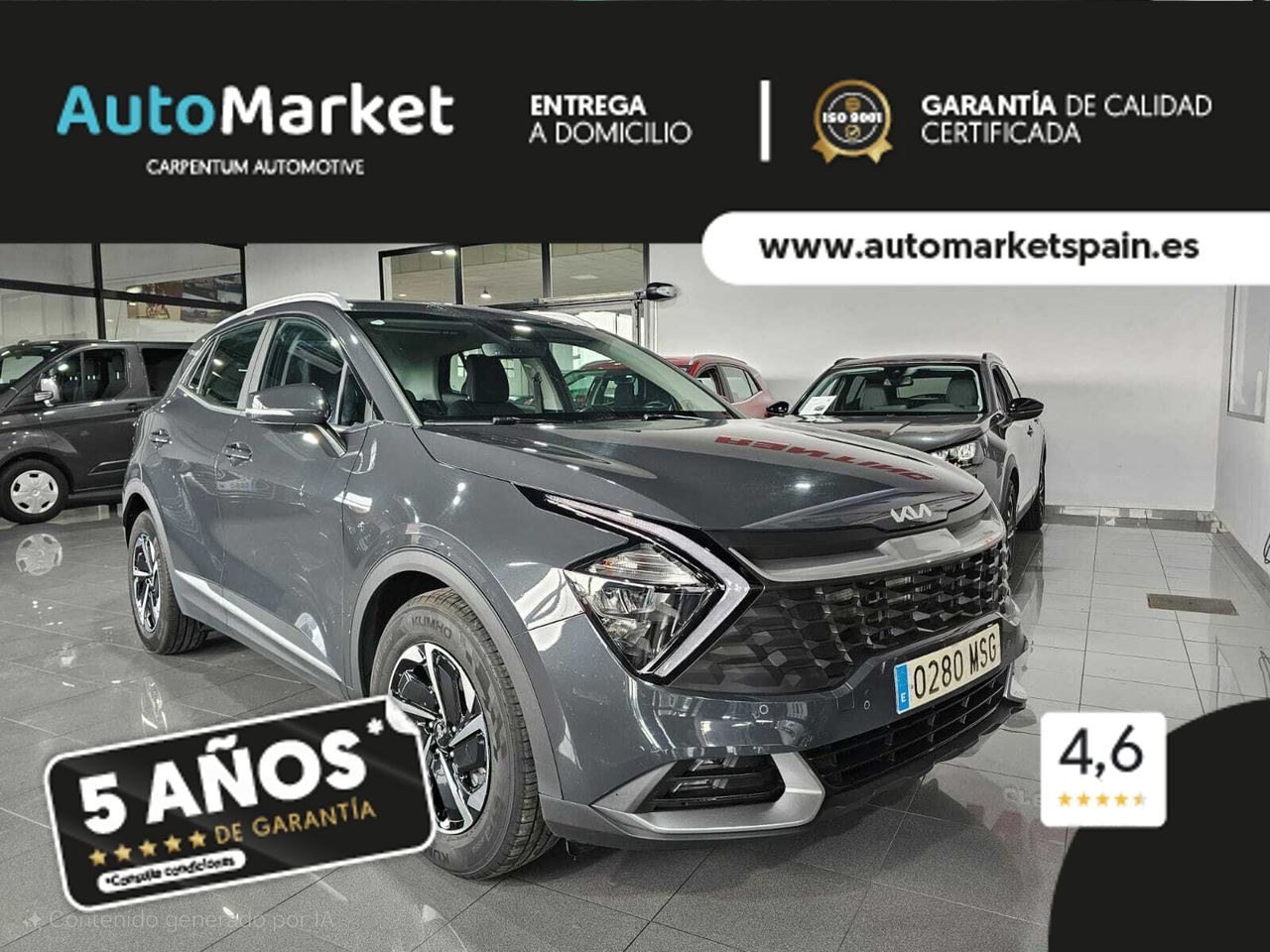 Kia Sportage DRIVH	1.6 T-GDI MHEV 110KW (150CV) DRIVE 4X2  - Foto 2