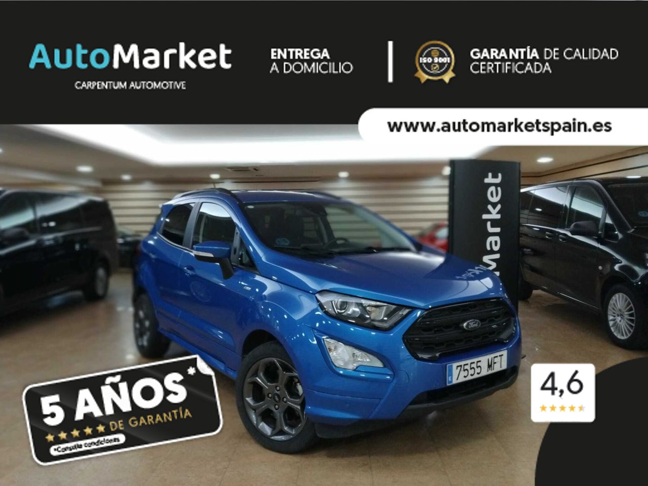 Ford Ecosport 1.0T ECOBOOST 92KW (125CV) S&S ST LINE  - Foto 2
