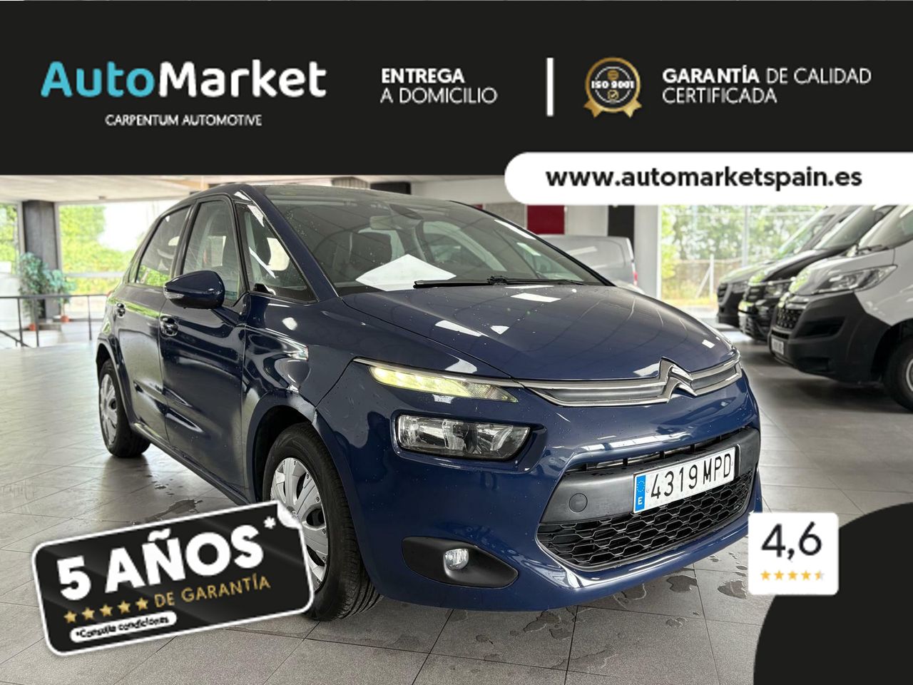 Citroën C4 Picasso Puretech 96kw (130cv) Eatg6  - Foto 2