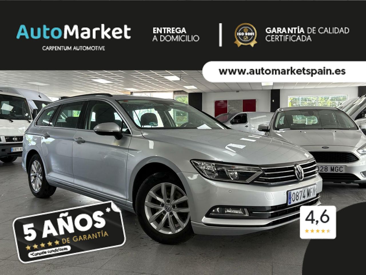 Volkswagen Passat 1.6 tdi VARIANT DSG  - Foto 2
