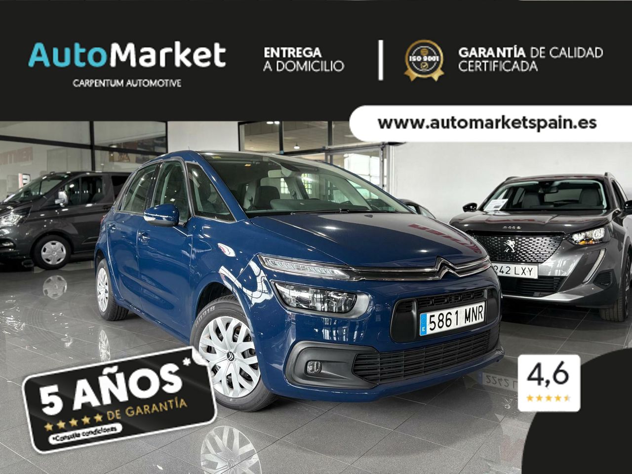 Citroën C4 Picasso 1.6 HDI 120cv  - Foto 2