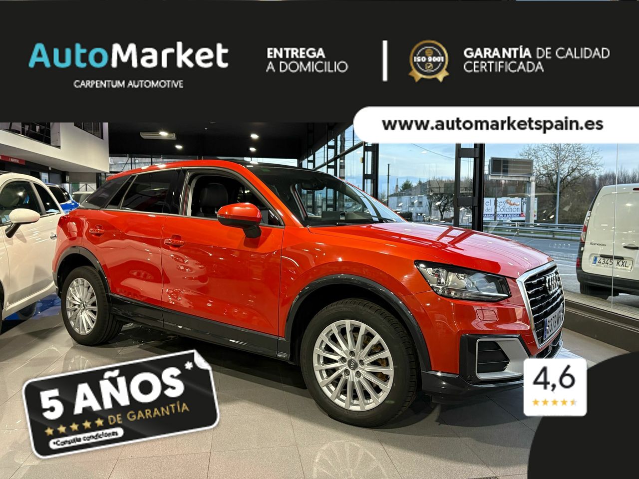 Audi Q2 Audi Q2 1.6 TDi Design Pano Aut. Navi Sport-Leather Klima PDC ... Automático - Foto 2