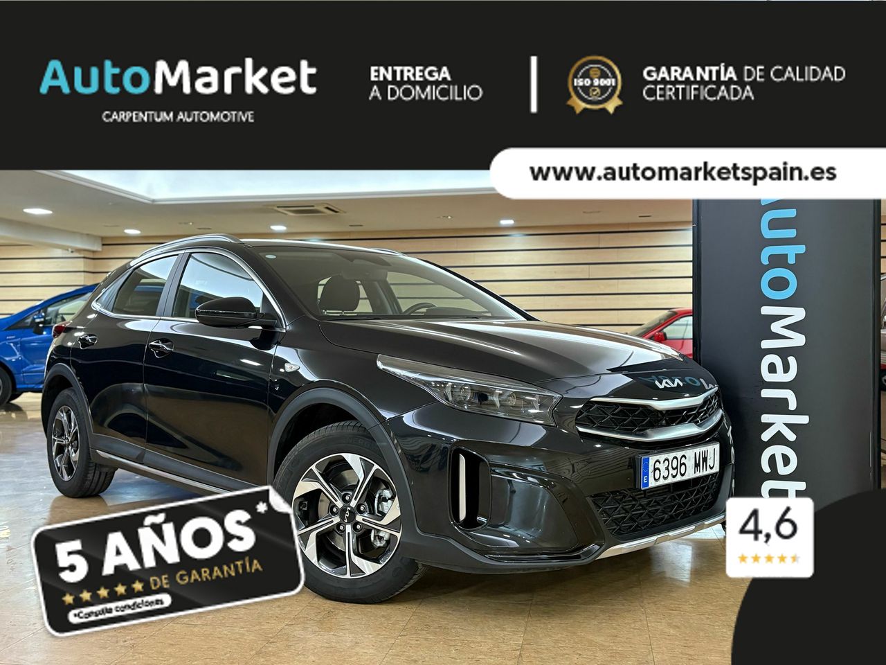 Kia XCeed 1.0 T-GDI BUSINESS 74KW (100CV BLACK PEARL (METALIZADO)	TELA NEGRA - Foto 2