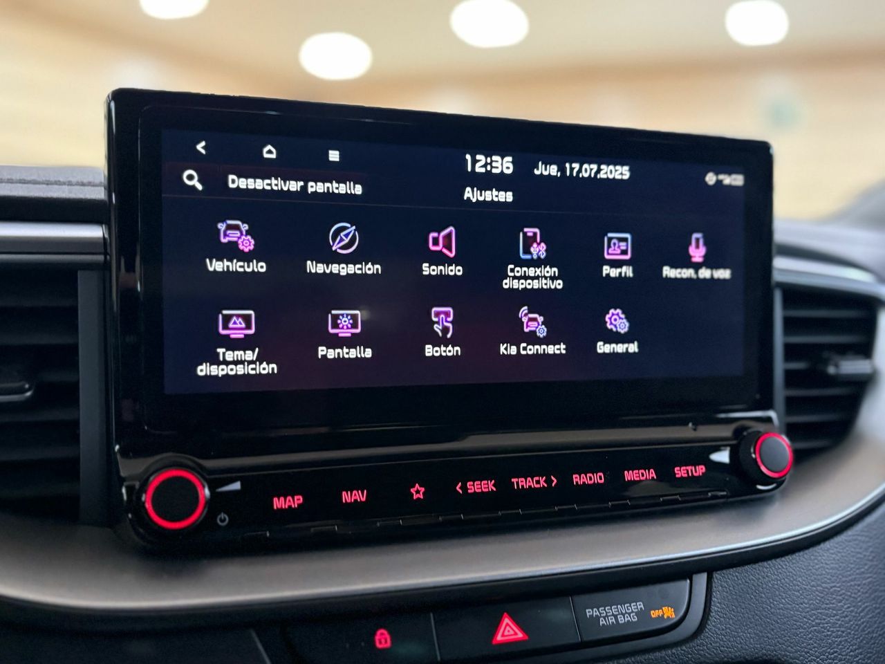 Kia XCeed 1.0 T-GDI BUSINESS 74KW (100CV BLACK PEARL (METALIZADO)	TELA NEGRA - Foto 2