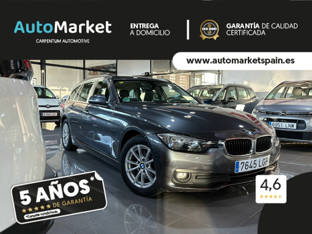 BMW Serie 3 318D TOURING AUT  - Foto 2