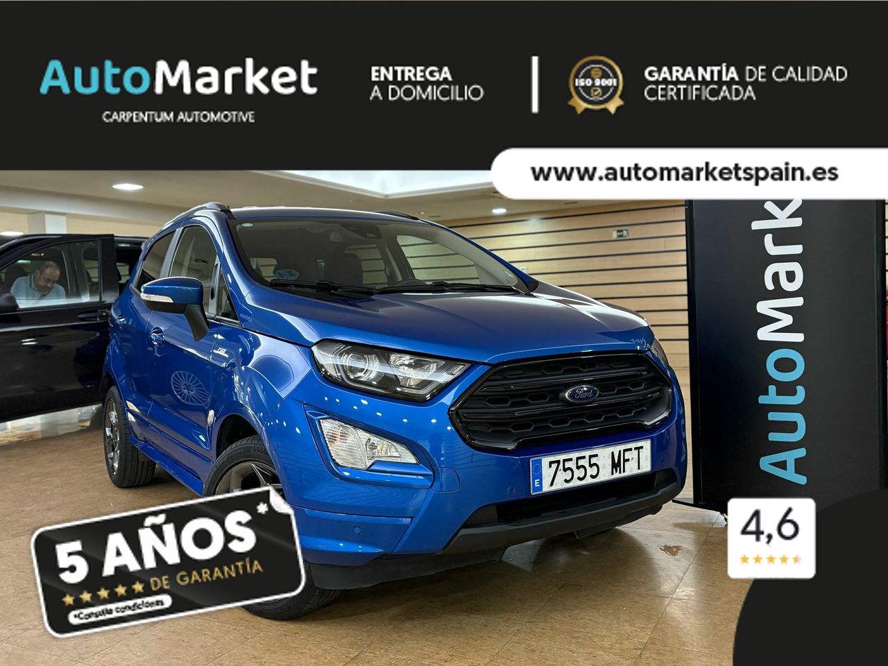 Ford Ecosport 1.0T ECOBOOST 92KW (125CV) S&S ST LINE  - Foto 2