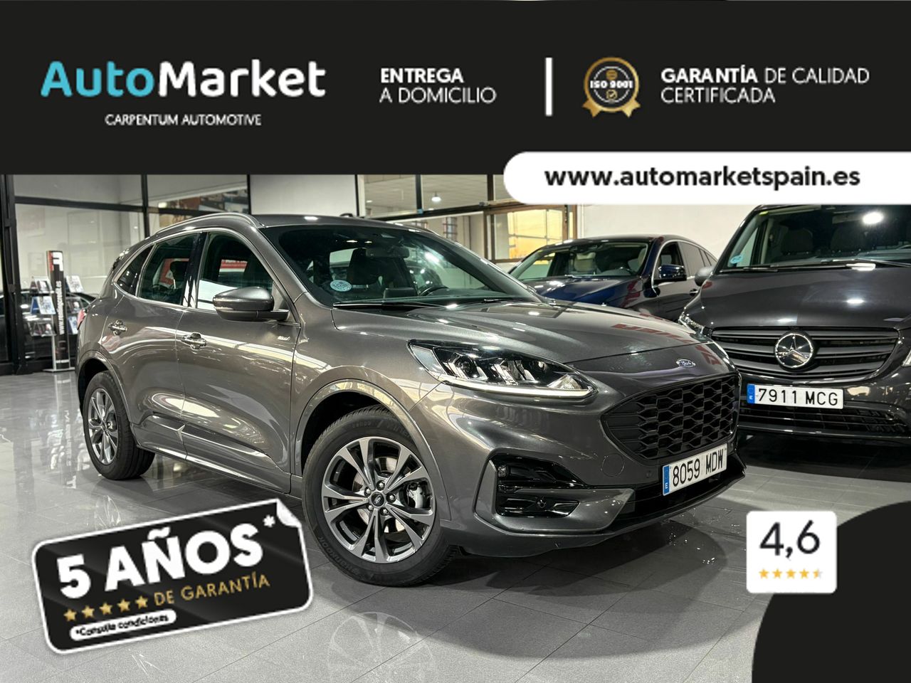 Ford Kuga ST-LINE 1.5T ECOBOOST 110KW (150CV  - Foto 2