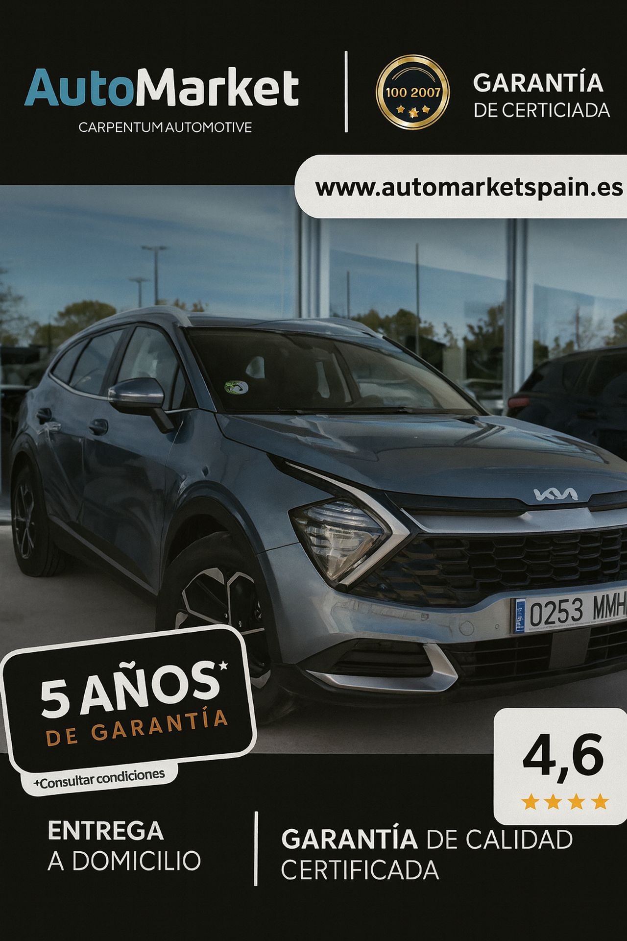 Kia Sportage DRIVH	1.6 T-GDI HEV 171KW (230CV) DRIVE 4X2  - Foto 2