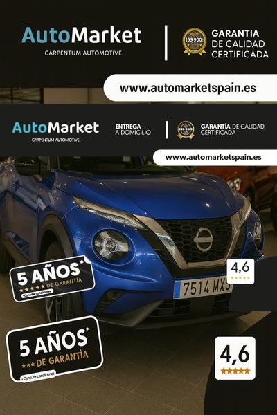 Nissan Juke DIG-T 84 KW (114 CV) DCT 7V N-CONNECTA MAGNETIC BLUE METALIZADO