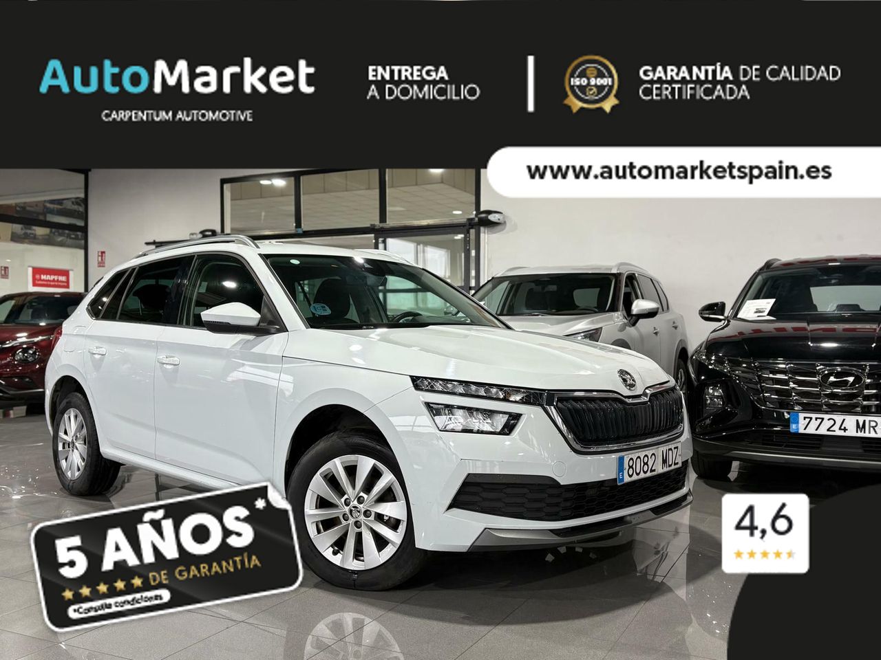 Skoda Kamiq AMBIT	1.0 TSI 81KW (110CV) AMBITION PACK KAMIQ TECHNO PLUS AMBITION^ - Foto 2