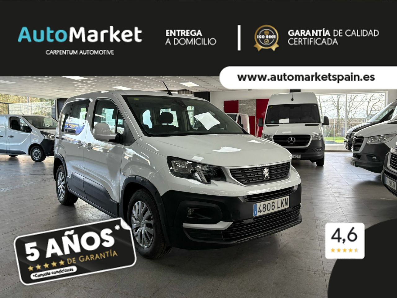 Peugeot Rifter COMBI 5 ACESS BL MIXTA - Foto 2