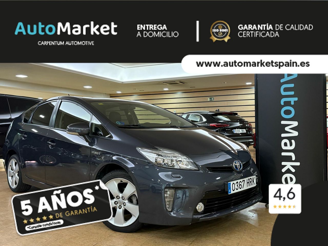 Toyota Prius HYBRID SYNERGY DRIVE 1.8  BATERIAS NUEVAS - Foto 2