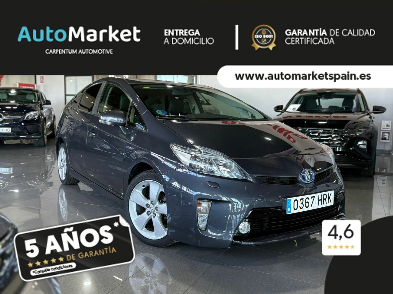 Toyota Prius HYBRID SYNERGY DRIVE 1.8 BATERIAS NUEVAS - Foto 2