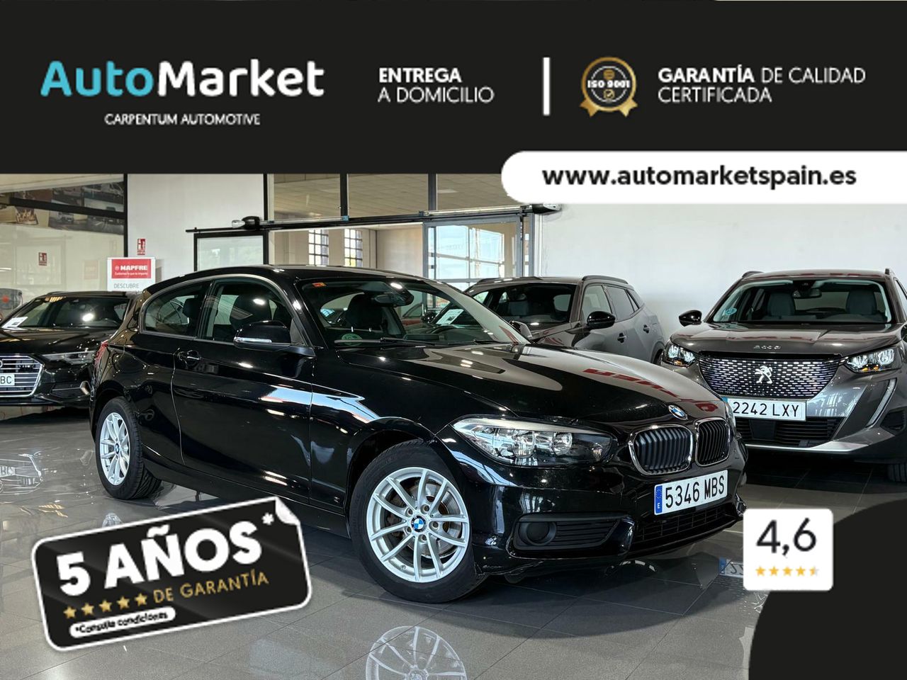 BMW Serie 1 Advantage  Hatchback compacto de 3 puertas - Foto 2