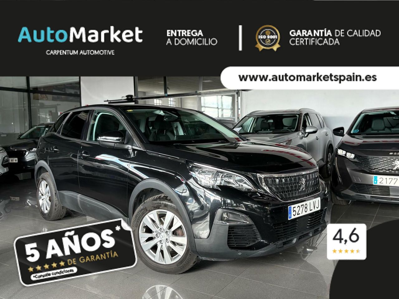 Peugeot 3008 3008 1.6 Blue HDi  Blue Navi Sport-Seats Klima PDC ... - Foto 2