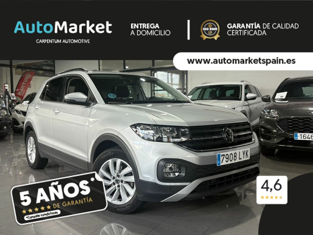 Volkswagen T-Cross Advance 1.0 TSI DSG AOC - Foto 2