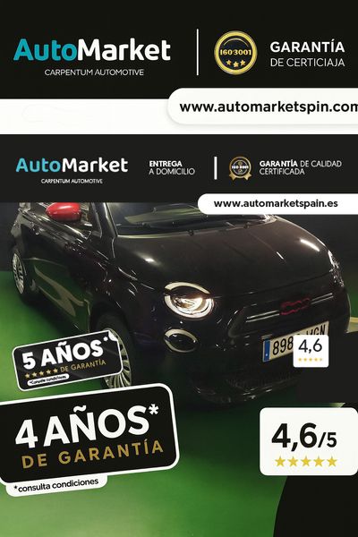 Fiat 500 RED HB 320KM 85KW (118CV) 320 KM AUTONOMIA