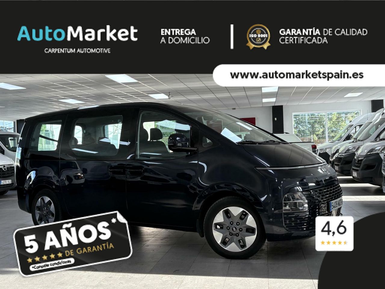 Hyundai Staria 2.2 CRDI Maxx 9S 9 PLAZAS - Foto 2
