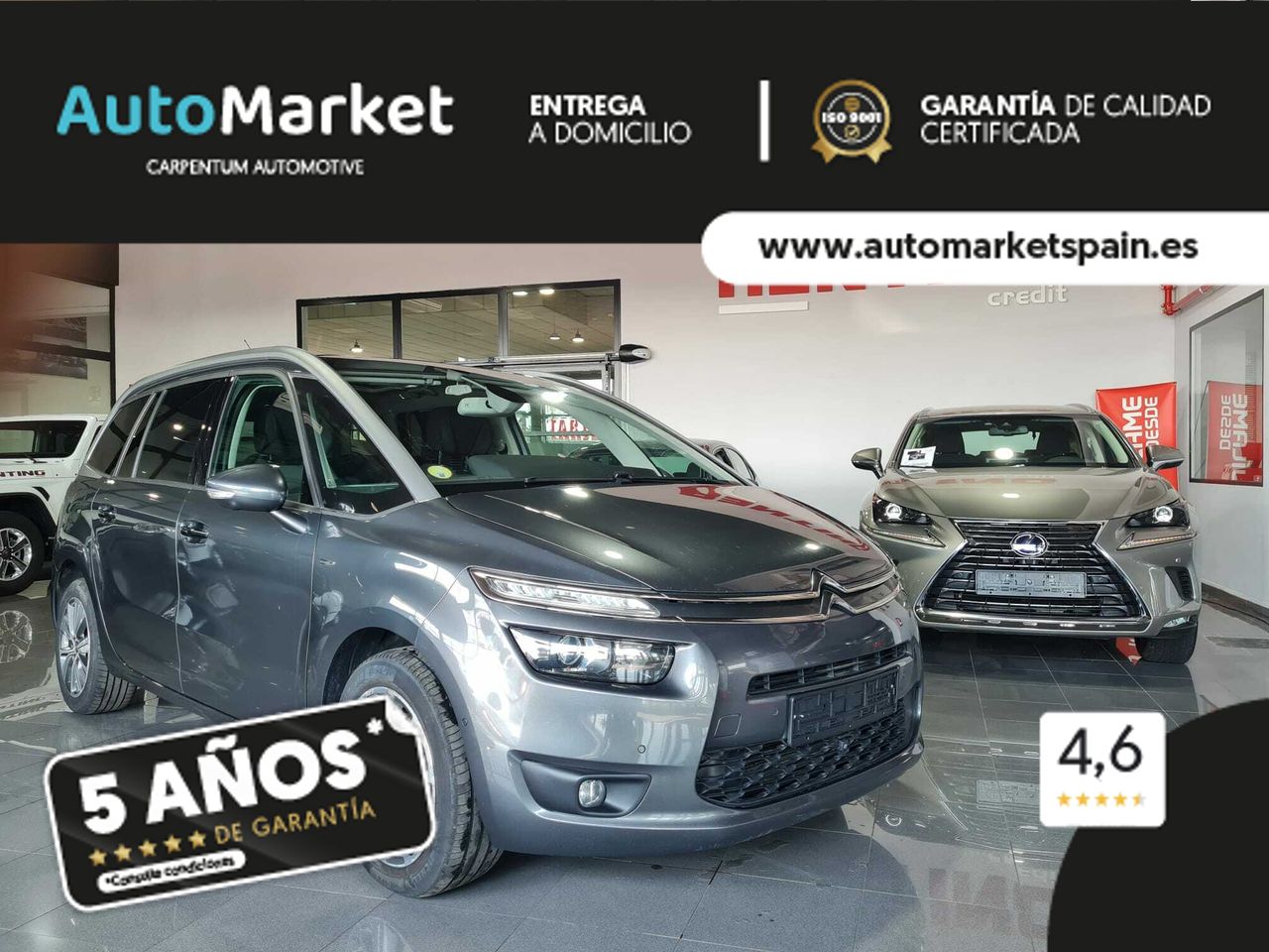 Citroën Grand C4 Picasso 7 PLAZAS 150CV PACK CONFORT - Foto 2