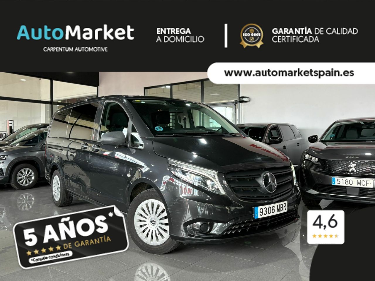 Mercedes Vito 116CDI AT 120KW TOURER PRO LARGA  - Foto 2