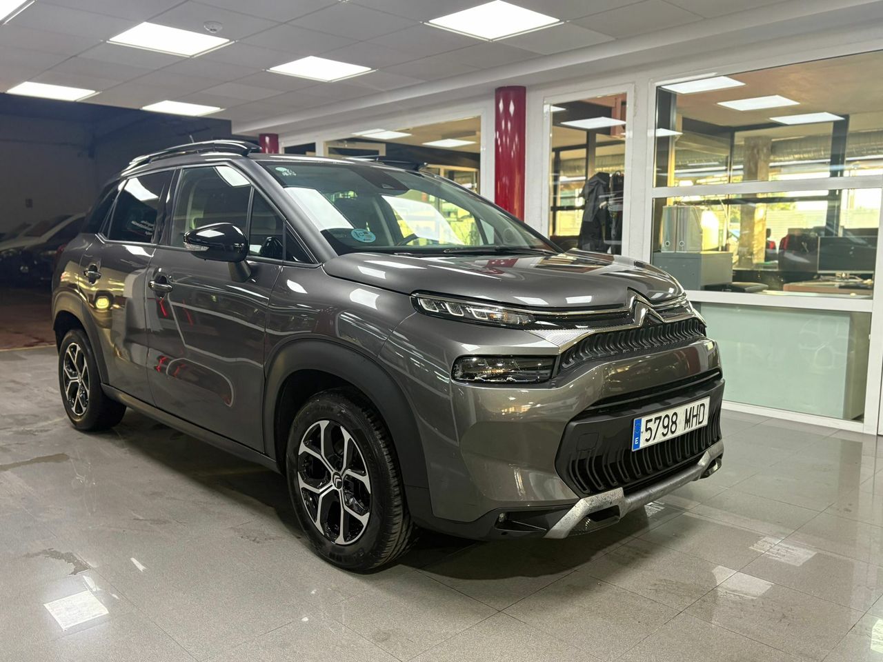 Citroën C3 Aircross Aircross PureTech SS Shine GRIS PLATINO (METALIZADO)	TEJIDO CURITIBA TRITONO MELTEM - Foto 2