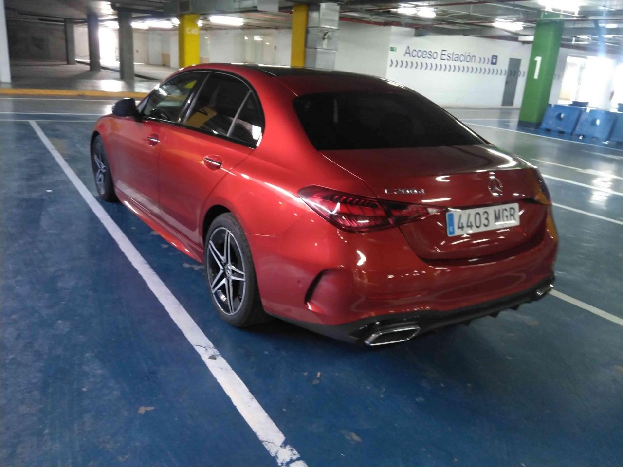 Mercedes Clase C C 200 D AMG LINE  - Foto 2