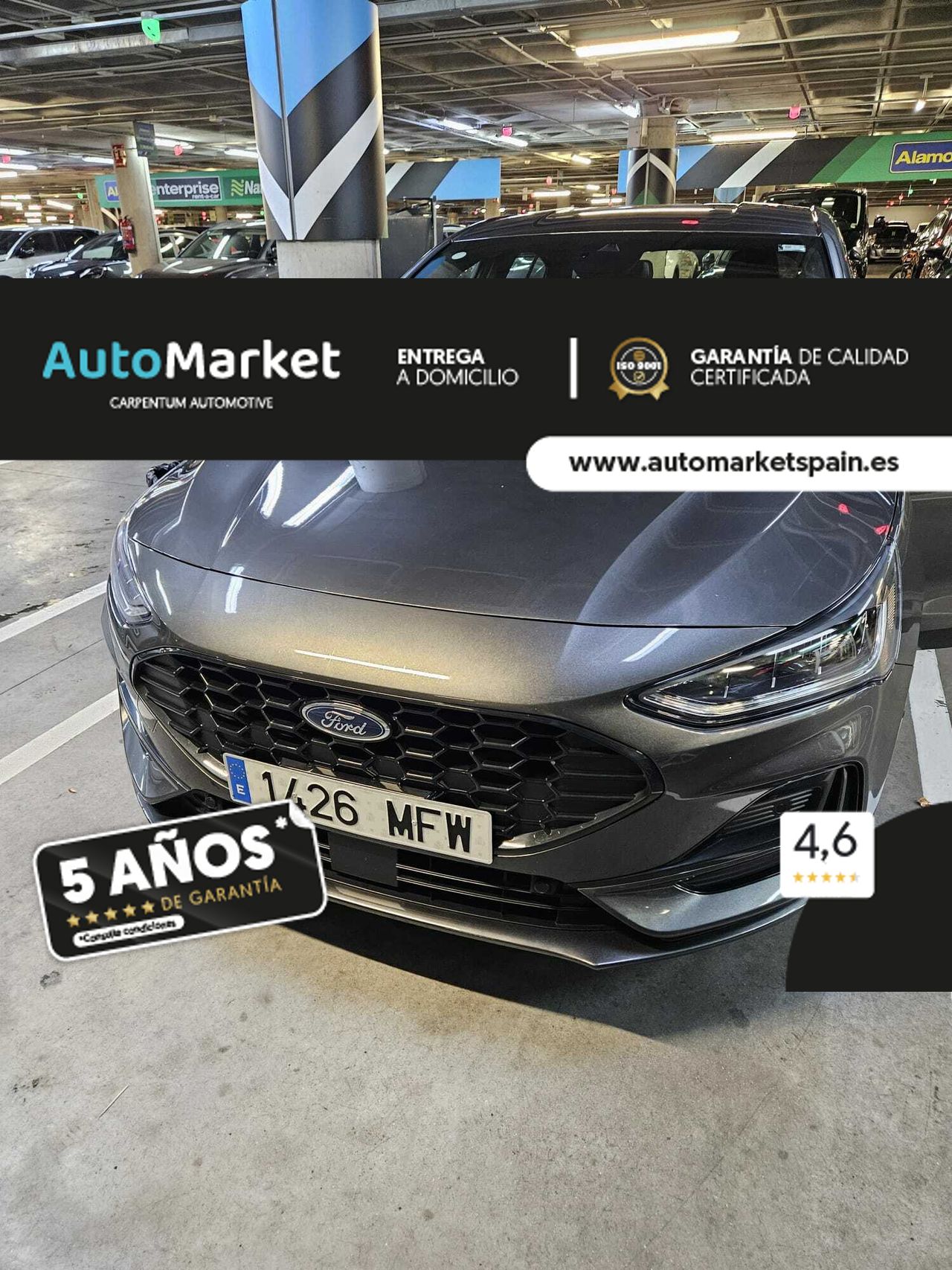 Ford Focus 1.0 ECOBOOST MHEV 92KW ST-LINE PAQUETE DISEÑO ST-LINE^PAQUETE PARKING - Foto 2