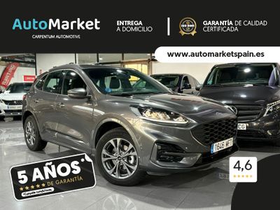 Ford Kuga ST-LINE 2.5 DURATEC PHEV 165KW AUTO ST-LINE 1.5T ECOBOOST 110KW (150CV) ALFOMBRILLAS DE MALETERO REVERSIBLE^PAQUETE TECH^RUEDA DE REPUESTO MINI^CABLE DE CARGA PÚBLICA CON BOLSA^