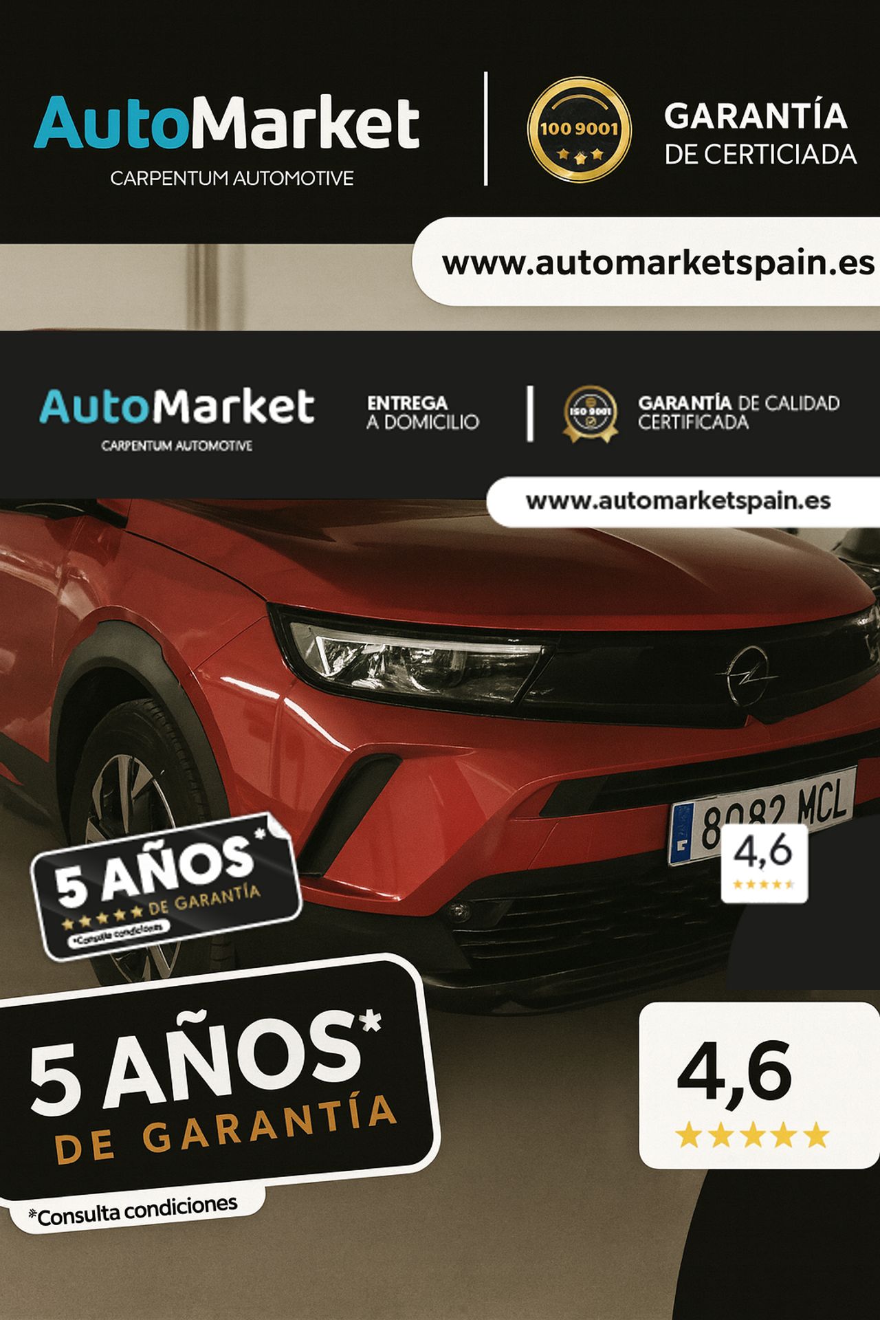 Opel Corsa GS	1.2T XHL 74KW (100CV) GS TELA MARVEL BLACK - Foto 2