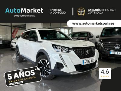 Peugeot 2008 ALLURE PACK PURETECH 130 S&S 6 VEL. MAN TAPICERÍA COZY NEGRO CON PESPUNTES EN AZUL
