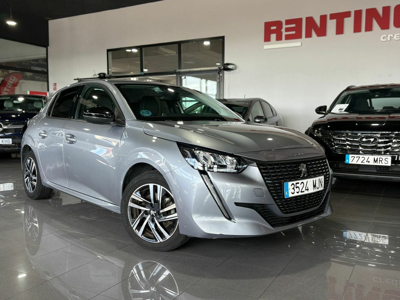 Peugeot 208 ALLURE	73KW (100CV) TAPICERÍA COZY GRIS MÓDENA CON PESPUNTES MENTOLADOS - Foto 2