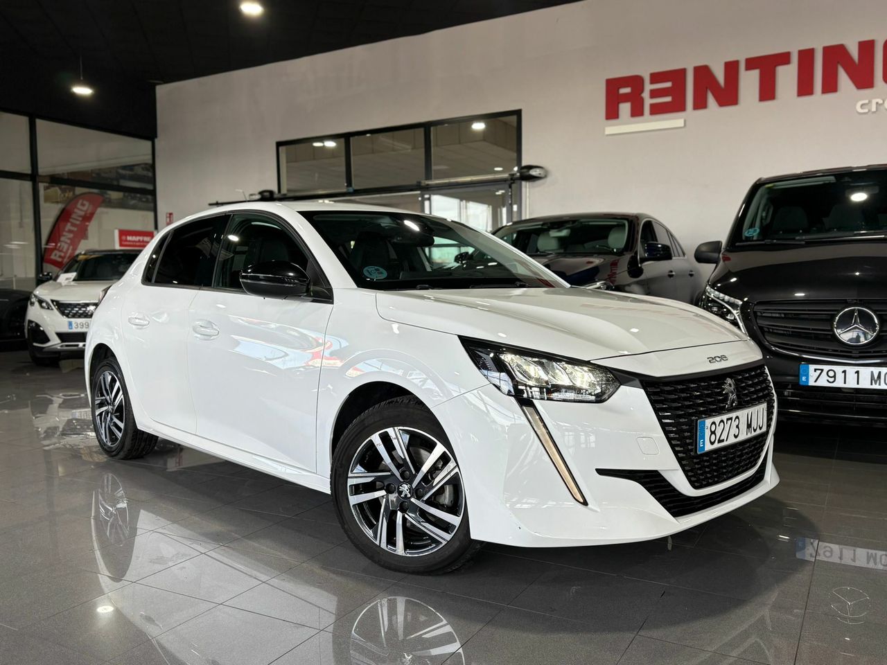 Peugeot 208 ALLURE	73KW (100CV) TAPICERÍA COZY GRIS MÓDENA CON PESPUNTES MENTOLADOS - Foto 2