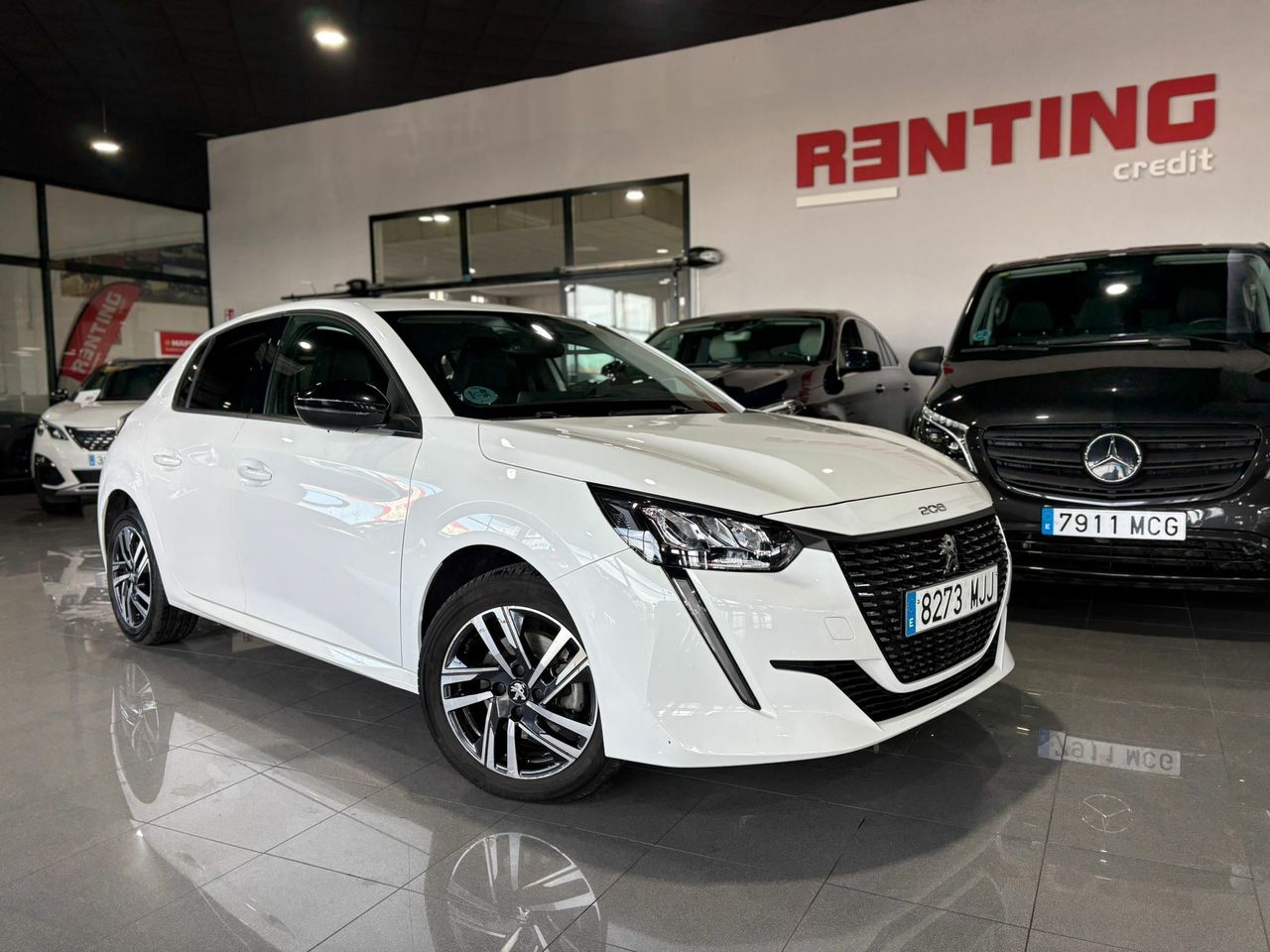 Peugeot 208 ALLURE	73KW (100CV) TAPICERÍA COZY GRIS MÓDENA CON PESPUNTES MENTOLADOS - Foto 2