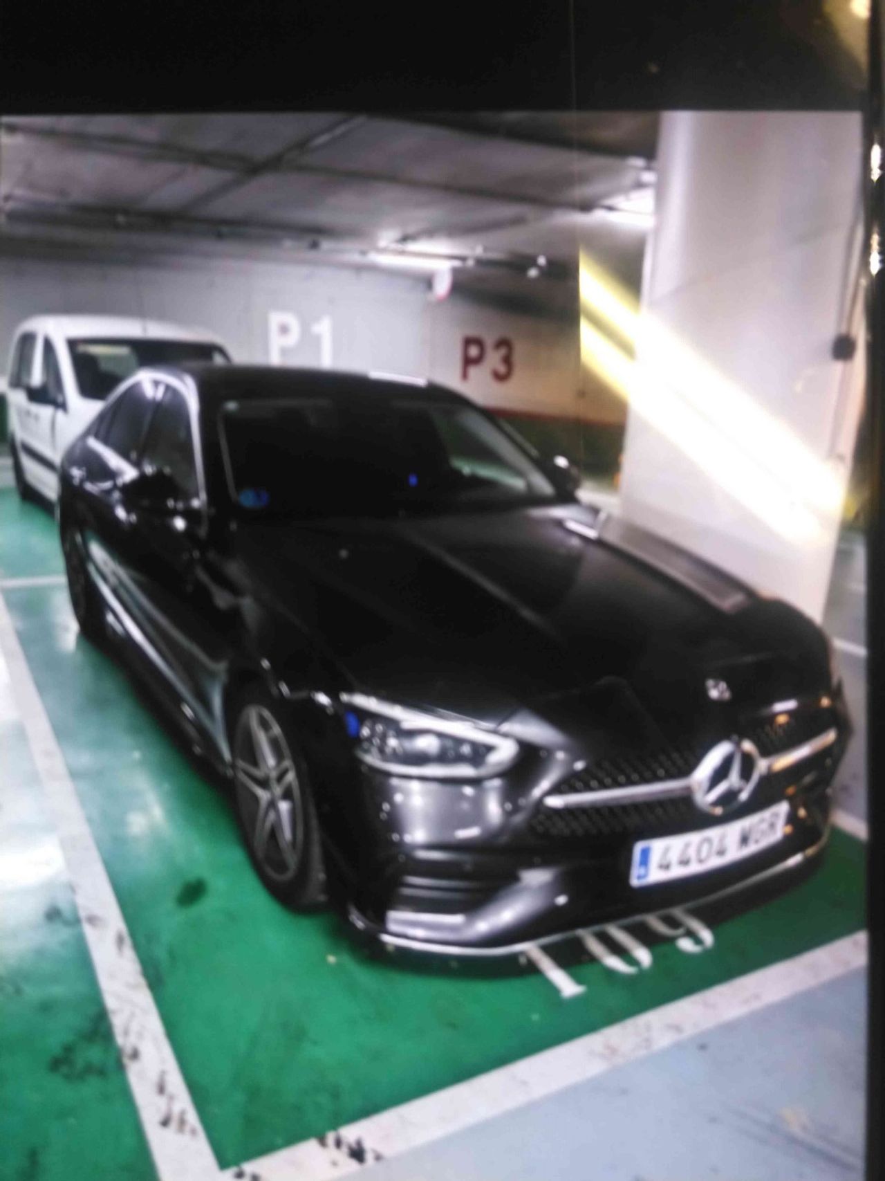 Mercedes Clase C C 200 D AMG Line Premium Plus GRIS GRAFITO (METALIZADO - Foto 2