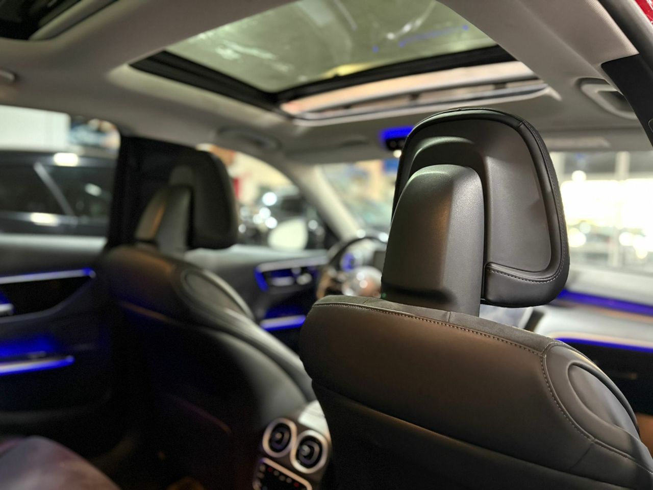 Mercedes Clase C C 200 D AMG Line Premium Plus GRIS GRAFITO (METALIZADO - Foto 2