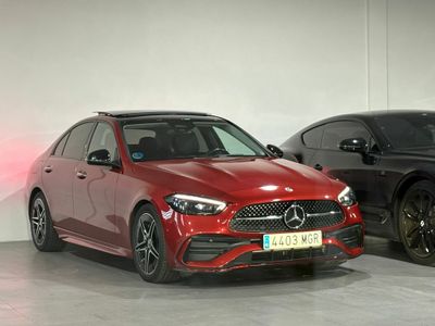 Mercedes Clase C C 200 D AMG Line Premium Plus ROJO PATAGONIA METALIZADO (DESIGNO