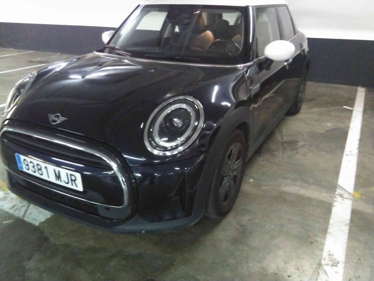 MINI Cooper COOPER 5 PUERTAS ENIGMATIC BLACK METALIZADA	TELA FIREWORK CARBON BLACK - Foto 2