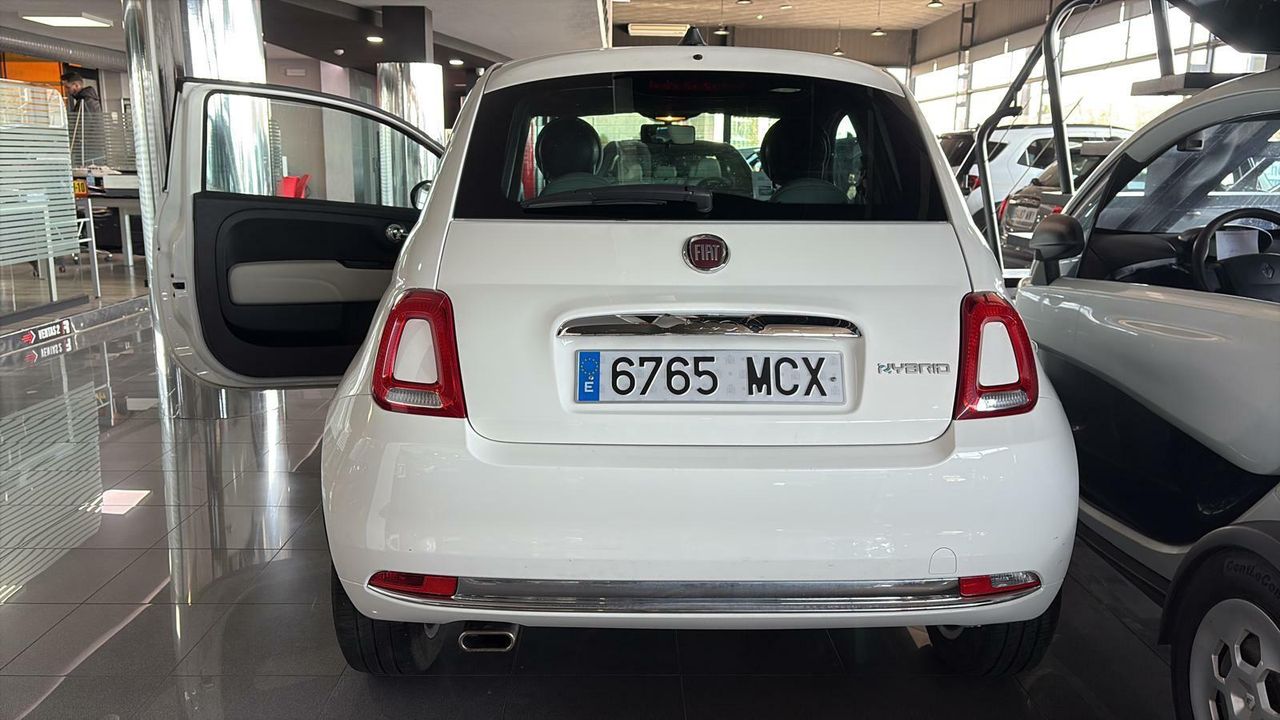 Fiat 500 MONOT	MONOTRIM 1.0 HYBRID 51KW (70 CV) LLANTAS DE ALEACIÓN DE 38CM (15