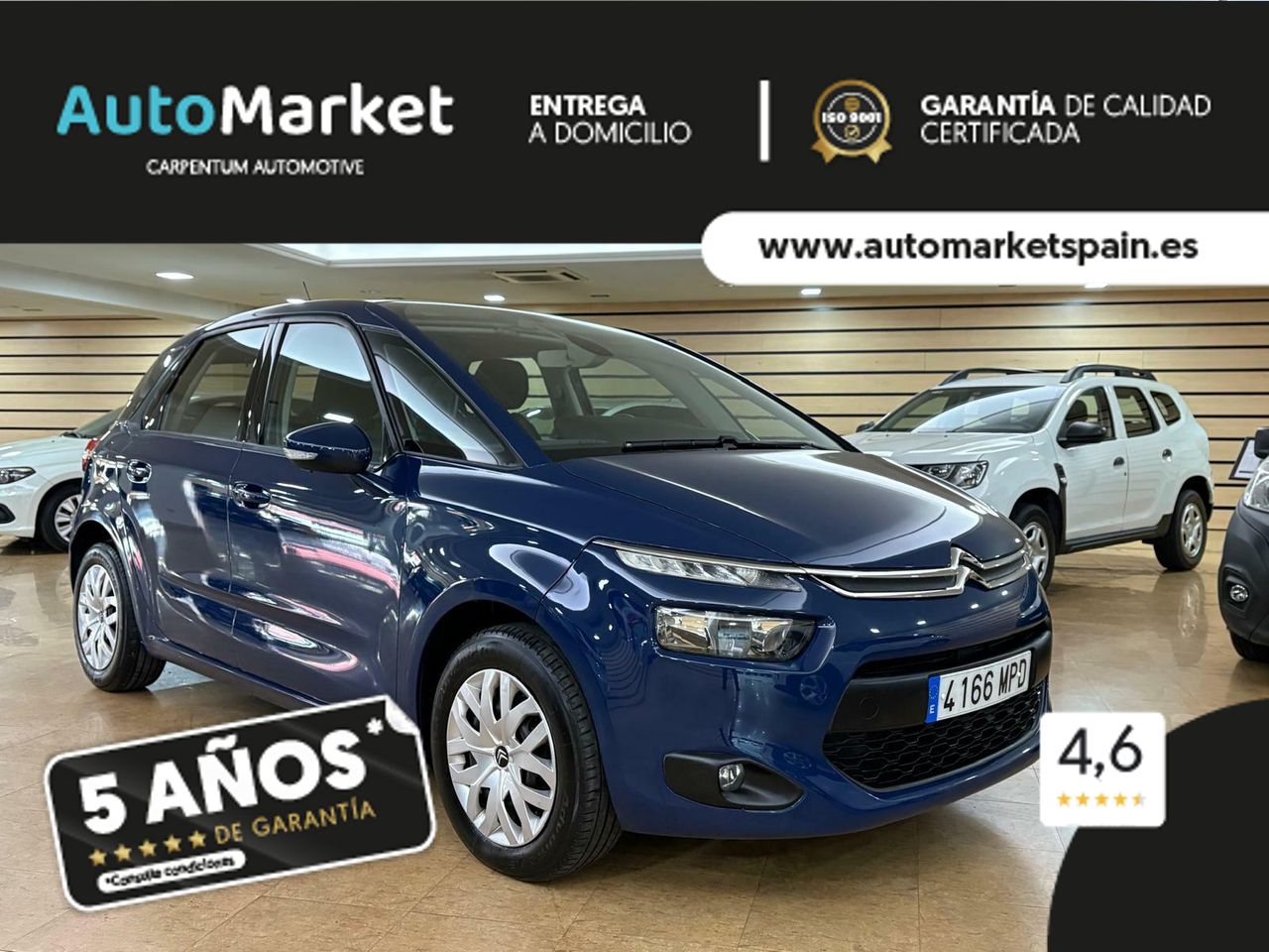 Citroën C4 Picasso BLUE hdi 130cv  - Foto 2