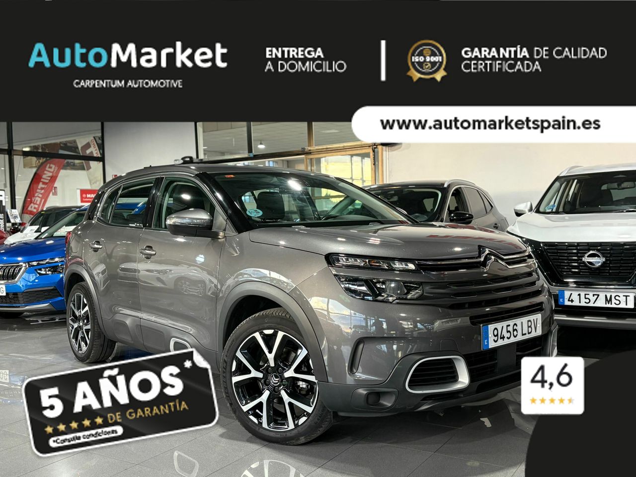 Citroën C5 Aircross LIVE 1.2 130CV MT6  EURO 6DG g/km - Foto 2