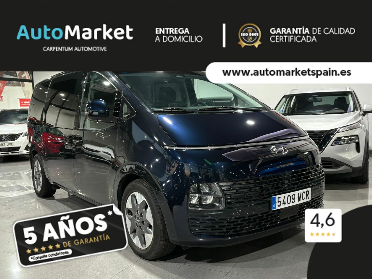 Hyundai Staria 2.2 CRDI Maxx 9S 9 PLAZAS - Foto 2