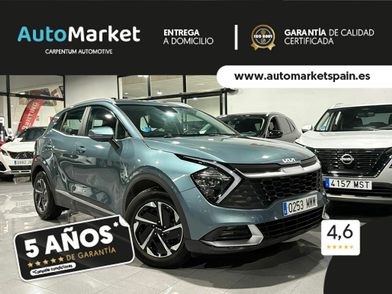 Kia Sportage DRIVE	1.6 T-GDI 118KW (160CV) DRIVE 17